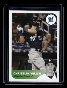 Tarjeta 2019 Topps On-Demand Topps Reflection #8 Christian Yelich - Imagen 1 de 2