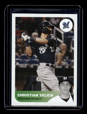 2019 Topps On-Demand Topps Reflection #8 Christian Yelich card - Image 1 of 2