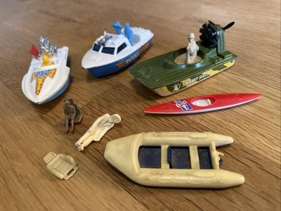 3x Vintage Matchbox SUPERFAST -  5 Seafire 30 / Swamp Rat /52 Police Launch ++ - Bild 1 von 4