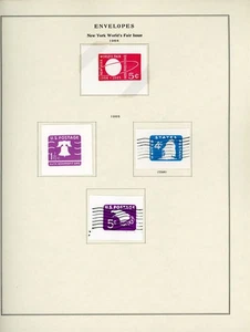 U.S. POSTAL STATIONERY Scott Specialty Album Page Lot #29 - SEE SCAN - $$$ - Picture 1 of 1