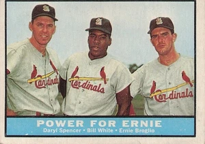 1961 Topps #451 Power per Ernie (Spencer / White / Broglio) EX - Foto 1 di 2