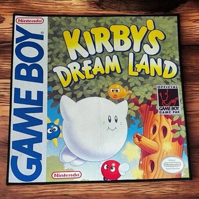 Ковер Kirby's Dream Land декор игровой комнаты диван коврик ковер для видеоигр Game Boy Advance - Изображение 1 из 3