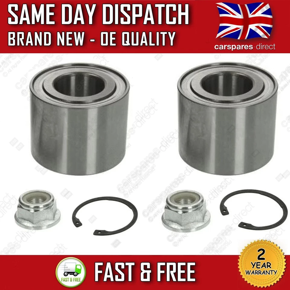 KIT CUSCINETTO RUOTA POSTERIORE PEUGEOT 307 CC, 2008, 2003-IN POI X2 *NUOVO* - Immagine 1 di 4