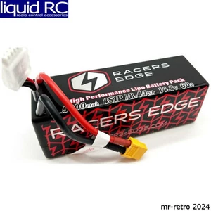 Racers Edge LP53004S60XT60 5300mAh 4S 14.8V 60C Hard Case LiPo Battery with XT60 - Picture 1 of 1