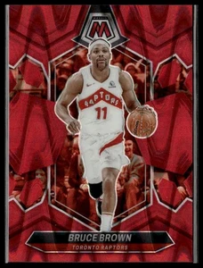 2023-24 Panini Mosaic #185 Bruce Brown Red Seismic #/299 - Bild 1 von 2