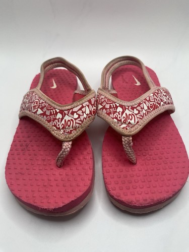 Sandali Nike bambina 10 cuori rosa amore 7 pollici