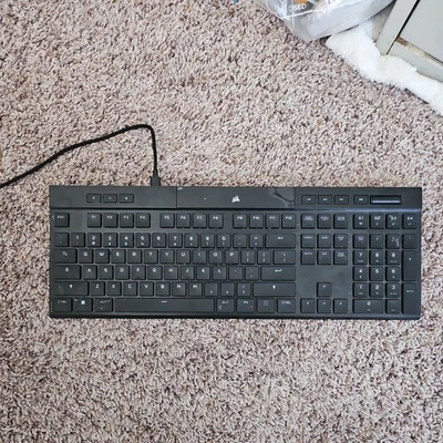 Corsair K100 Air Wireless RGB Thin Mechanical Gaming Keyboard Cherry MX - Image 1 of 2