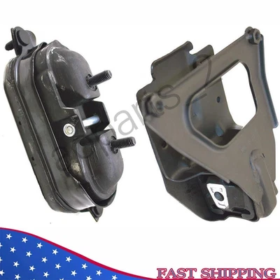 前发动机电机安装套装 2 件套。 2005 - 2009 年适用于别克 Allure 长曲棍球 3.6L 升 3.8L 升 — 第 1/3 张图片