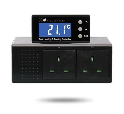 D-D DUAL HEATING & COOLING CONTROLLER TEMPERATURE ALARM AQUARIUM FISH TANK - Image 1 of 2