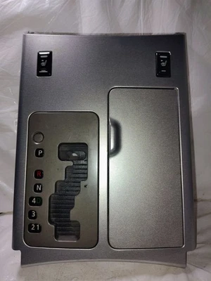 Nissan Armada Titan 2004-2007 palanca de cambios bisel portavasos plateado envío gratuito Foto 1 de 4