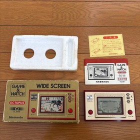 [Rare] Original item Octopus, with box, , and batteriesNintendo Game & Watch