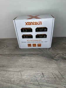 Xantech - XT-CAT-EX40-KIT - Set di estensori HDMI Slimeline 1080p - 40 m - Foto 1 di 8