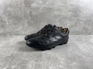 Gucci Black Leather Soccer-Inspired Sneakers | GG Monogram | Size 43 EU Made IT - Bild 1 von 15