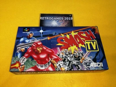 SMASH TV   NINTENDO SUPER FAMICOM  REG CARD. - Image 1 of 4