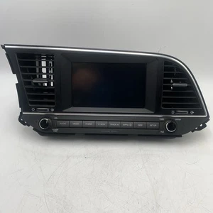 2017 Hyundai Elantra Radio Player Receiver Touch Screen With Bezel - Bild 1 von 12