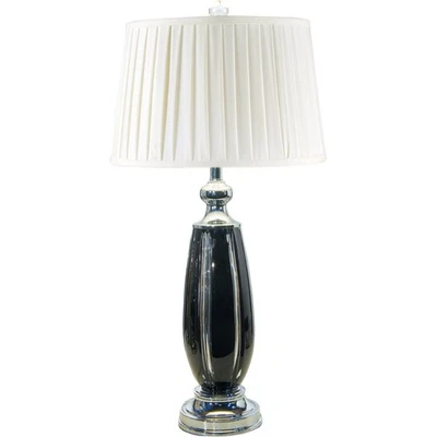 Dale Tiffany GT17085F Evelyn Table Lamp Polished Chrome - Image 1 of 2