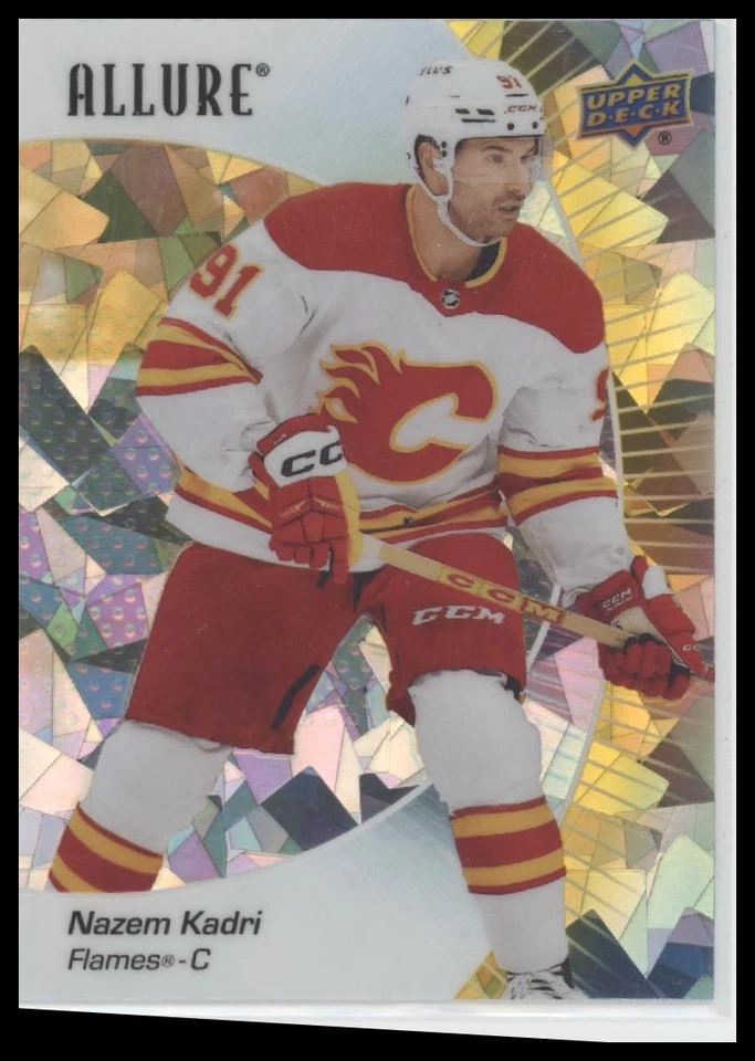 2023-24 Upper Deck Allure #63 Nazem Kadri Yellow Taxi - Image 1 of 1