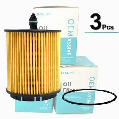 Filtro de aceite de motor 3 piezas para GMC Pontiac Solstice Saab 9-3 9-5 9-3X Saturn Sky 2.0 Foto 1 de 4