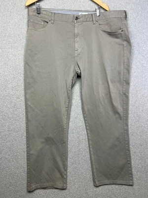 Peter Millar Pants Mens size 40 Khaki Gray 5 Pocket Comfort Stretch Casual - Image 1 of 4