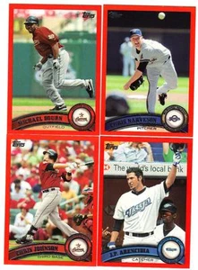 2011 Topps Factory Red Chris Johnson #049/245 Houston Astros - Foto 1 di 1