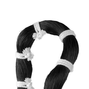 250g Strong Black Horse Hair,Cello Violin bow Horsehairs, Horse Tail - Picture 1 of 9