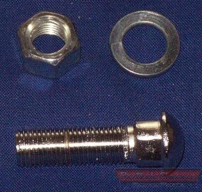 Bumper Bolt Kit, Chrome, MG TD, TF, MGA, MGB, MGC, Midget, Sprite - image 1 of 3