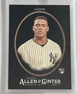 2017 Topps Allen & Ginter Aaron Judge X Black Background Rookie #172-Rare - Picture 1 of 1
