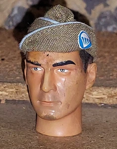 1/6 Scale Brown Cloth US Army Airborne Flight Cap - Bild 1 von 1