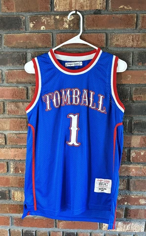 Men's JIMMY BUTLER Tomball HIGH SCHOOL Sewn Jersey Small - Headgear Classics Cover