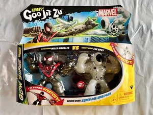 Heroes of Goo Jit Zu Marvel GLOW SURGE Miles Morales Versus Energy Glow The Spot - Imagen 1 de 2