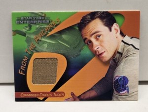 2006 Star Trek Enterprise ~ Commander Charles Tucker COSTUME RELIC