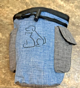 Pet Dog Treat Training Treat Pouch with Built-in Poop Bag Dispenser Belt Clip - Picture 1 of 5