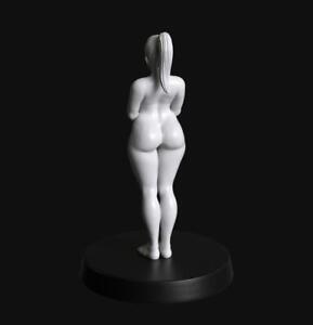 Manufaktura Miniatures Short Haired Chubby Female Submissive Tied Standing #