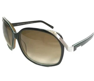 Paul Frank Sunglasses 114 BURG/SEA Brown Green Square Frames with Brown Lenses - Picture 1 of 11