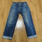 EVISU / EVIS Denim Jeans Pants Cotton Indigo Blue Vintage Used