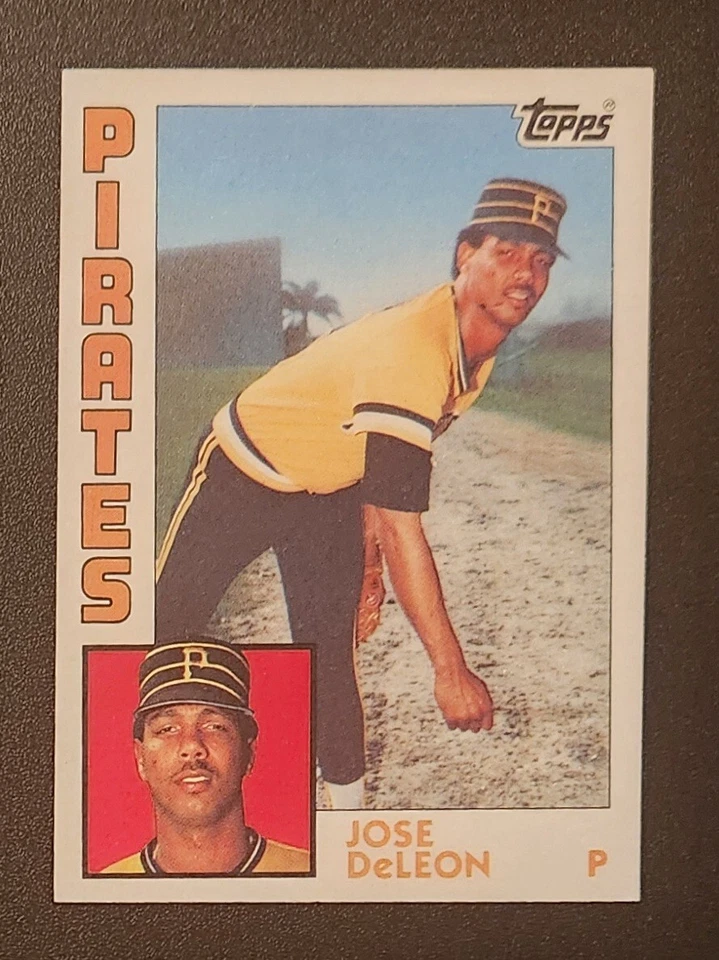 1984 Topps Jose DeLeon #581 Pittsburgh Pirates Baseball Card - Image 1 of 1