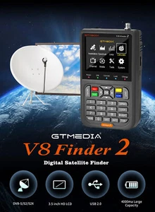 Satellite TV Signal Finder Meter 3.5"LCD DVB-S/S2 FTA HD Signal Finders MPEG2/4 - Picture 1 of 12