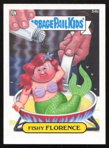 Garbage Pail Kids 2013 Mini Cards #54b Fishy Florence NM - Picture 1 of 2