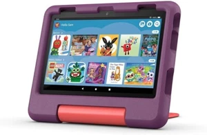 Amazon Fire HD 8 | Kids 3-7 Age | Tablet 32GB \ 8 Inch \ 2024 \ GRAPE \ RRP £149 - Picture 1 of 7