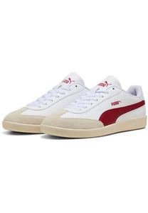 Puma 9-T Unisex Zapatillas De Deporte 398174 14 Blanco Rojo - Imagen 1 de 6