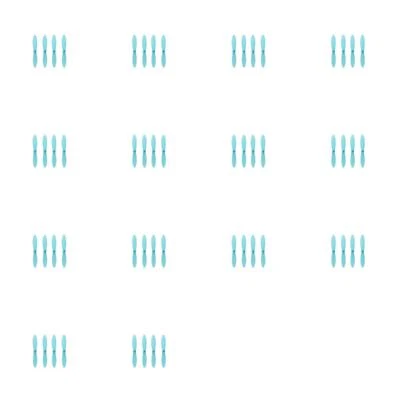 Estes Proto-X All Blue Nano Quadcopter Propeller blade Set 32mm 14 Pack - Image 1 of 2