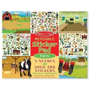 Melissa and Doug - Reusable Sticker Pad - Farm - Picture 1 of 3