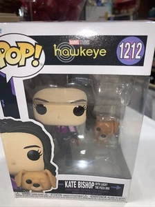 Funko Pop Marvel Studios Hawkeye Kate Bishop con Lucky the Pizza Dog 1212 - Imagen 1 de 8
