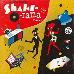 LP+CD/VA ✦SHAKE-O-RAMA Vol.3✦ 16 Top Notch Pleasure For Dancefloor Boogie Bugs ♫ - Picture 1 of 2