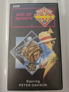 Doctor Who: Arc Of Infinity (VHS 1994) Peter Davison *Rare OOP* - Picture 1 of 3