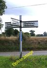 Photo 6X4 Roadsign On Chattisham Road Mace Green At The Junction With Chu C2013
