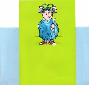 Funny Congratulations Graduation Doesn't Mean Party Is Over Gibson Greeting Card - Picture 1 of 3