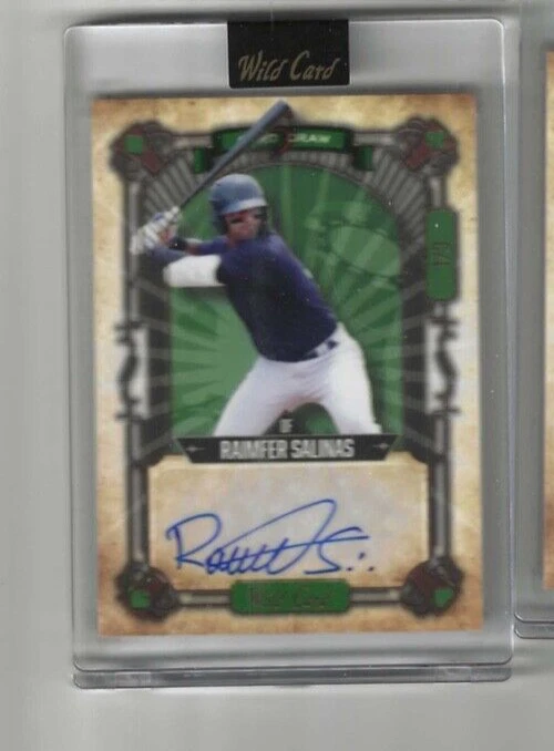2023 Wild Card 5 Card Draw Raimfer Salinas Autograph 1/3 New York Yankees - Image 1 of 1