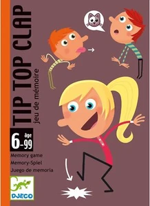 Tip Top Clap Game - Djeco - Memory Game - New - Sealed - 2-5 players, age 6+ - Picture 1 of 6