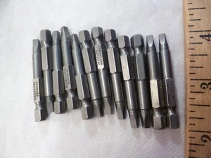 12 PCS. EAZYPOWER ISOMAX #3 SQUARE DRIVE BITS ROBERTSON R3 2" LONG - Picture 1 of 3